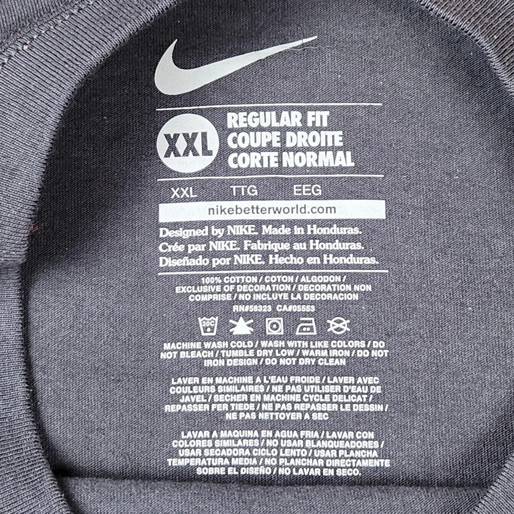 Baylor Bears Nike Dri-FIT Shirt Mens XXL Gray 2014 Fiesta Bowl Champions Sic Win